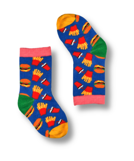 Hamburger Kids Socks