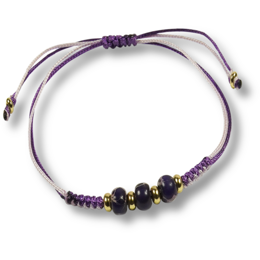 Stone Beads - Purple